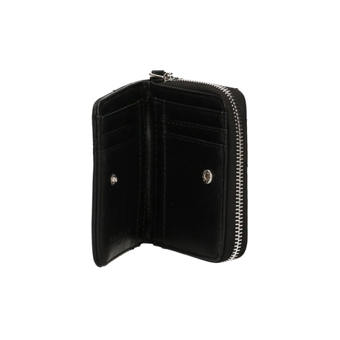 GAELLE Portafogli Portafoglio Donna monogram con bottone Nero A24 - GAELLEGAACW01114 - NERO - UNI - Francavilla Moda